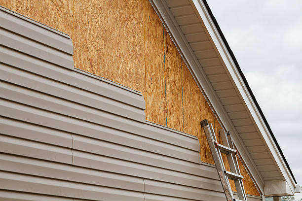 Professional Siding Contractor technician working in Chester Gap, VA